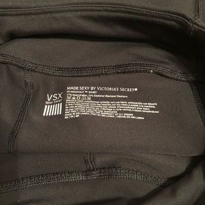VSX sexy sport Victoria’s Secret black shorts